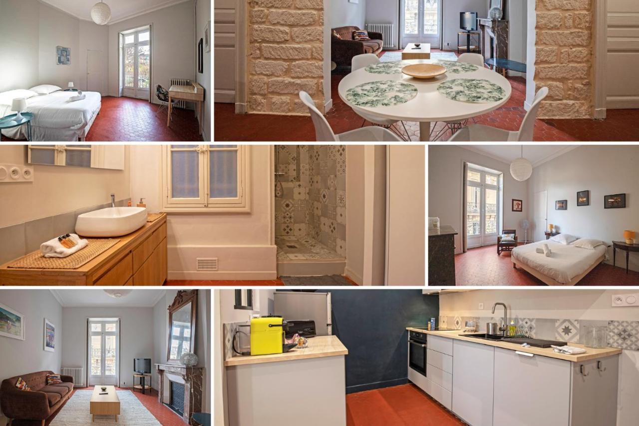 * F3 Haussmannien, Centre-Ville, 4 Pers, Wifi * Montpellier Exteriér fotografie