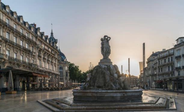 * F3 Haussmannien, Centre-Ville, 4 Pers, Wifi * Montpellier Exteriér fotografie