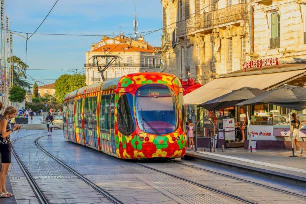 * F3 Haussmannien, Centre-Ville, 4 Pers, Wifi * Montpellier Exteriér fotografie