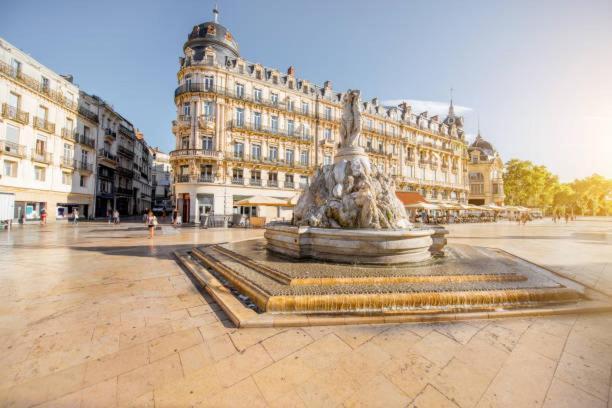 * F3 Haussmannien, Centre-Ville, 4 Pers, Wifi * Montpellier Exteriér fotografie